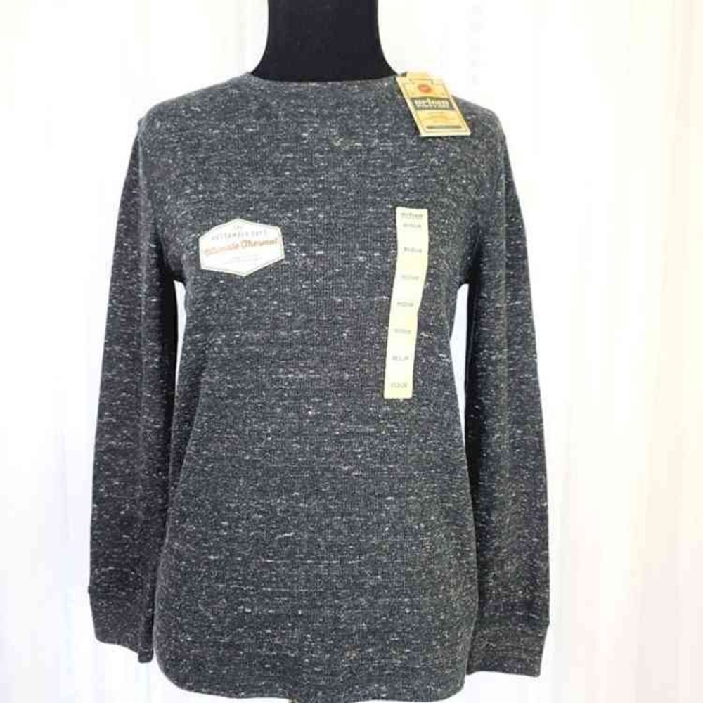 Charcoal Gray Women's Crew Neck Sweater